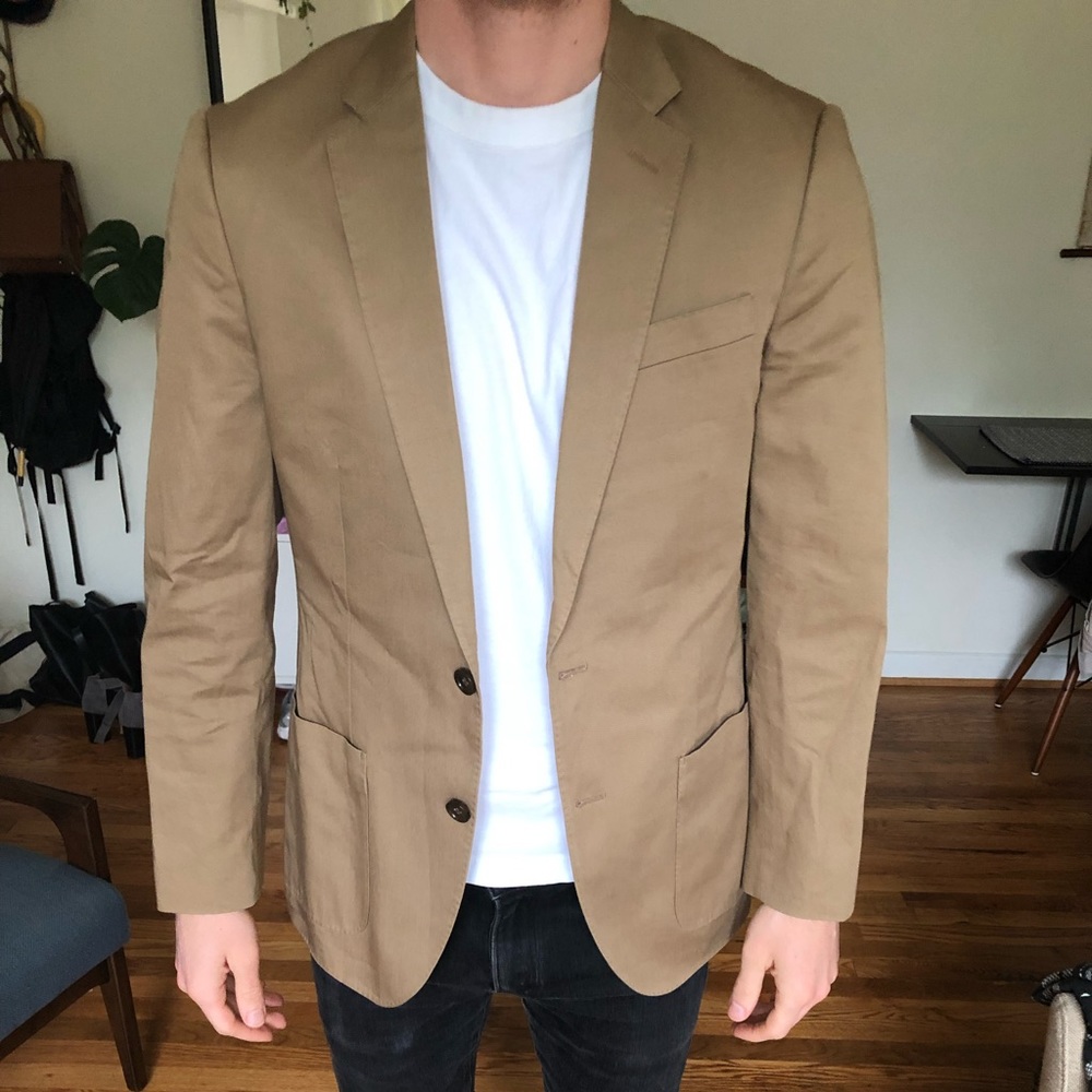J. Crew Ludlow 36S Brown Men’s Blazer
